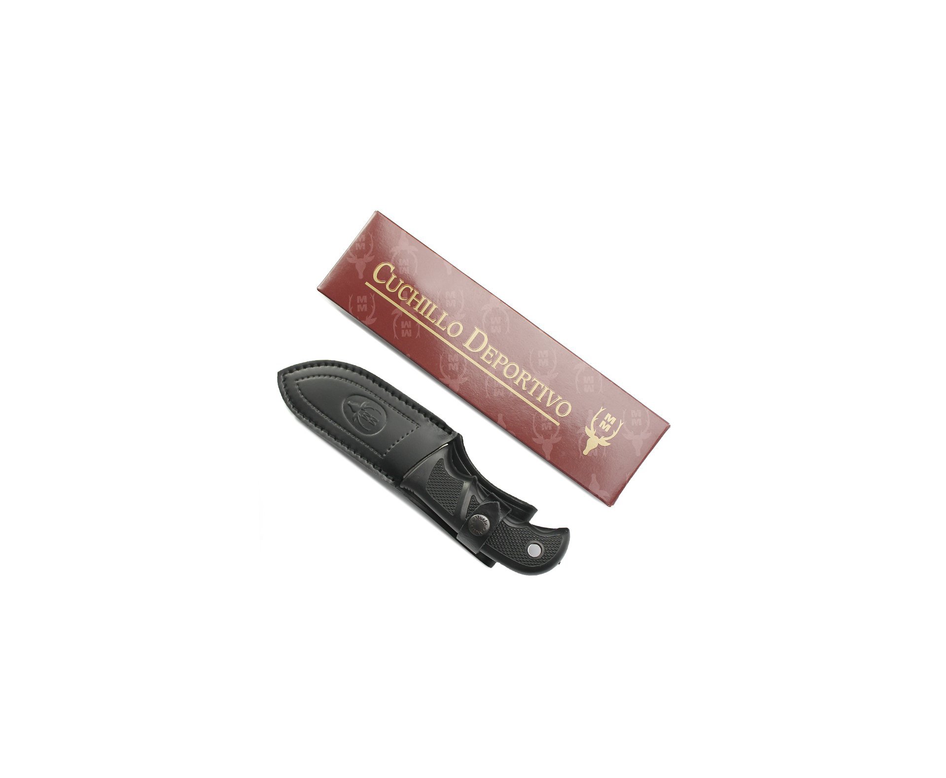 Faca Muela Sioux 10g Skinner Coureadeira + Bainha Couro - Espanhola