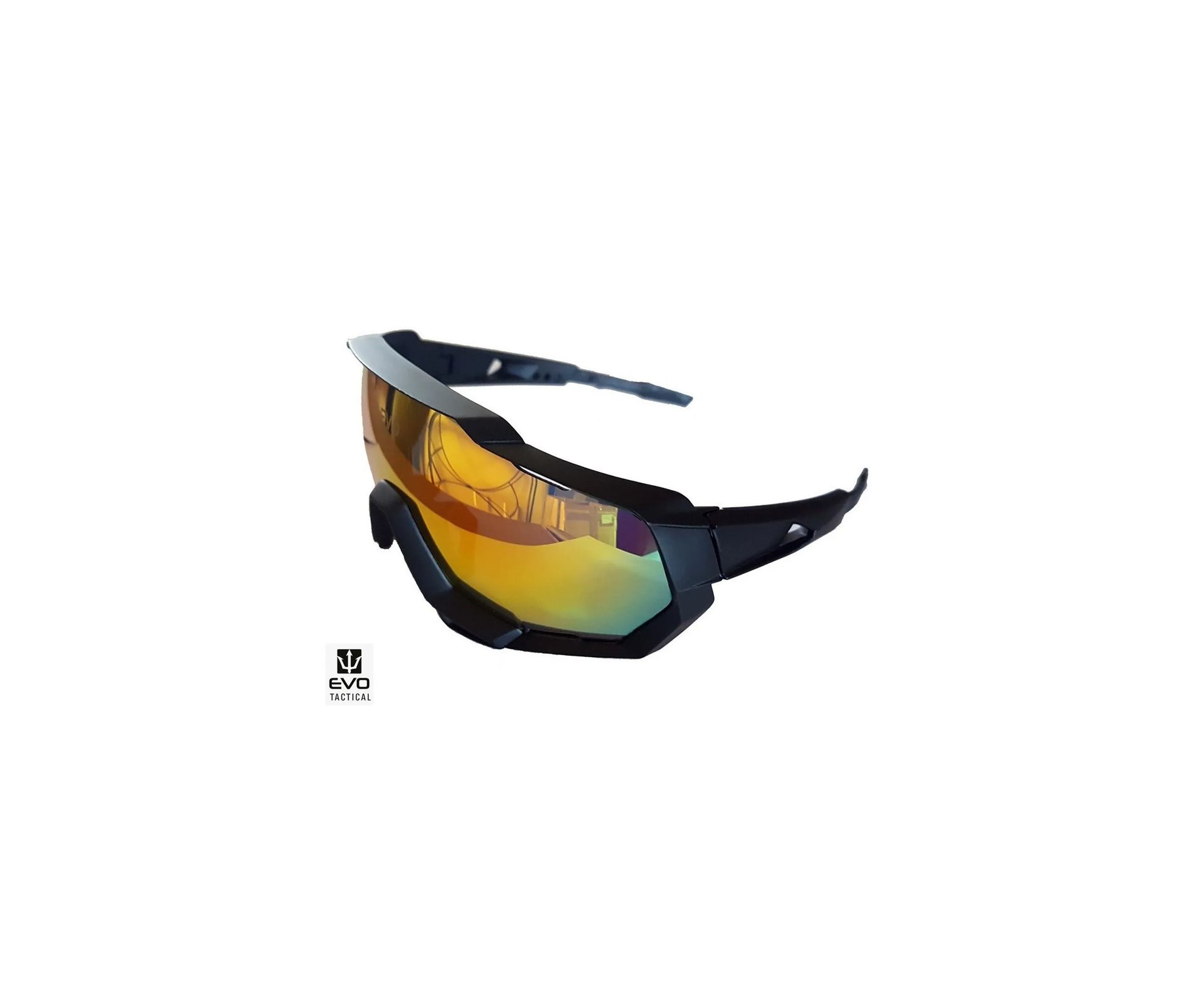 óculos De Proteção Tático Hexa Preto Evo - G111bk