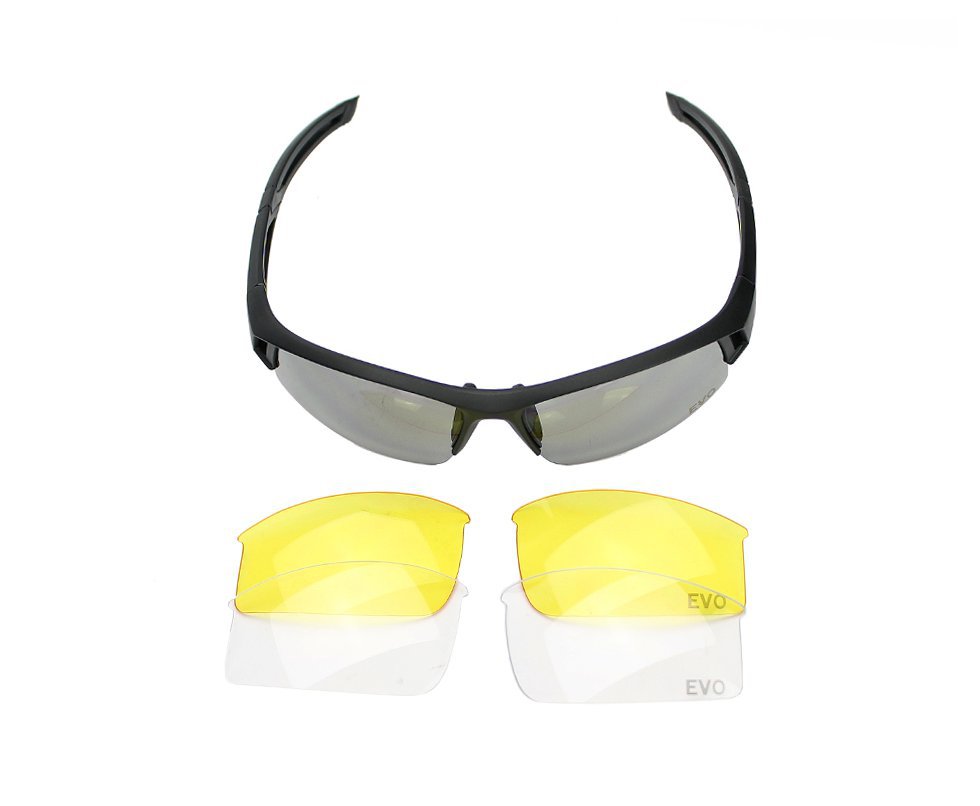 óculos De Proteção Tático Osprey Preto Evo - G030bk