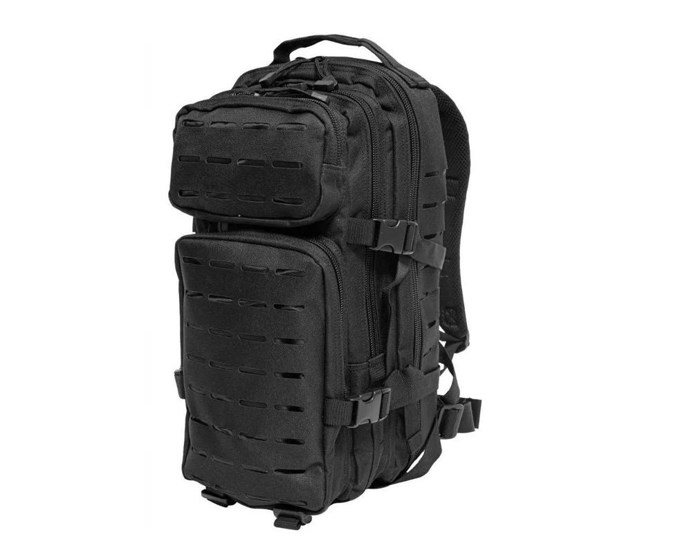 Mochila Tatica Evo Tactical Us Assault Laser Cut Backpack - Black