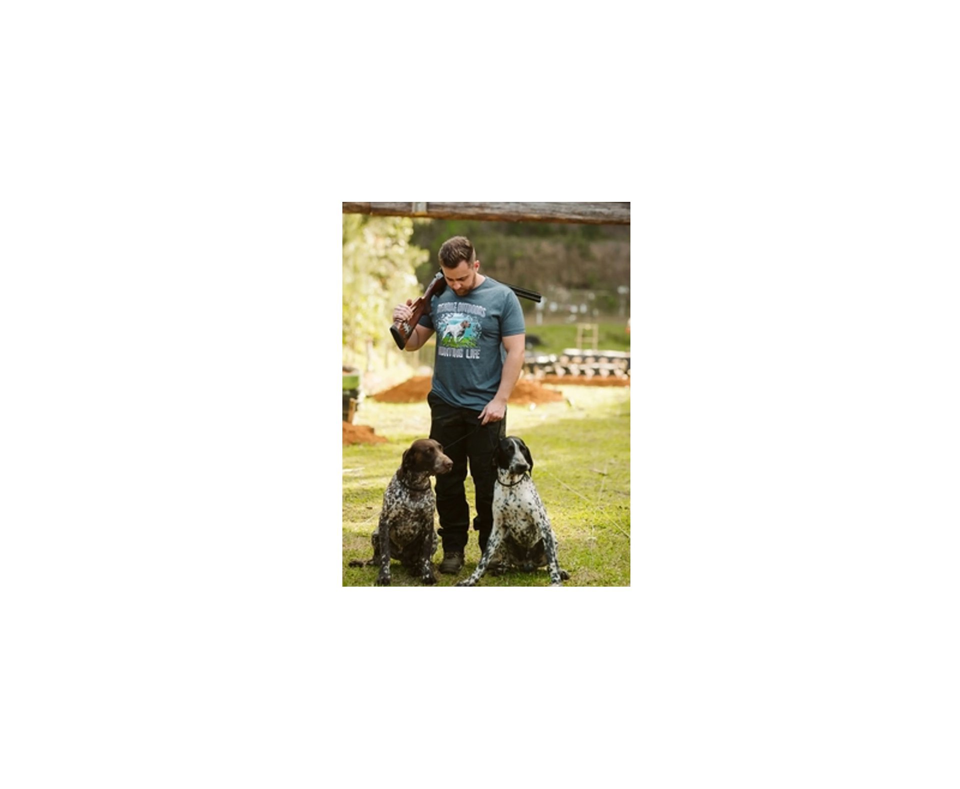 Camiseta Masculina Beardz Hunting Life Ts31 - P