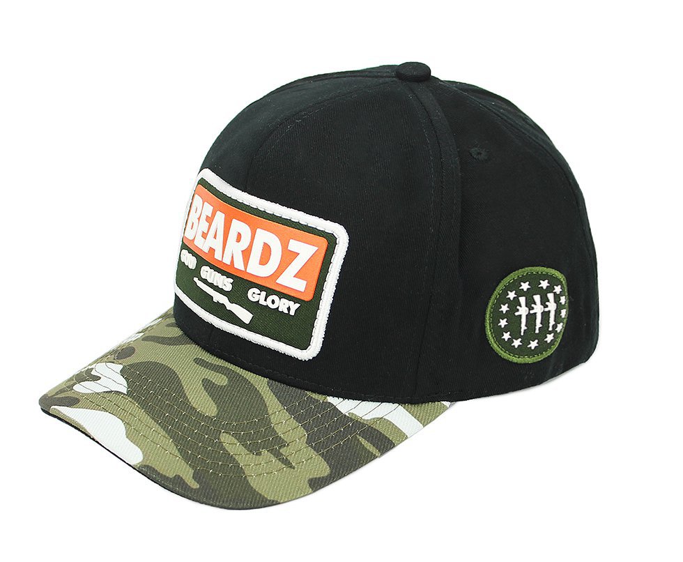Boné Snapback Beardz Outdoors Black b1032