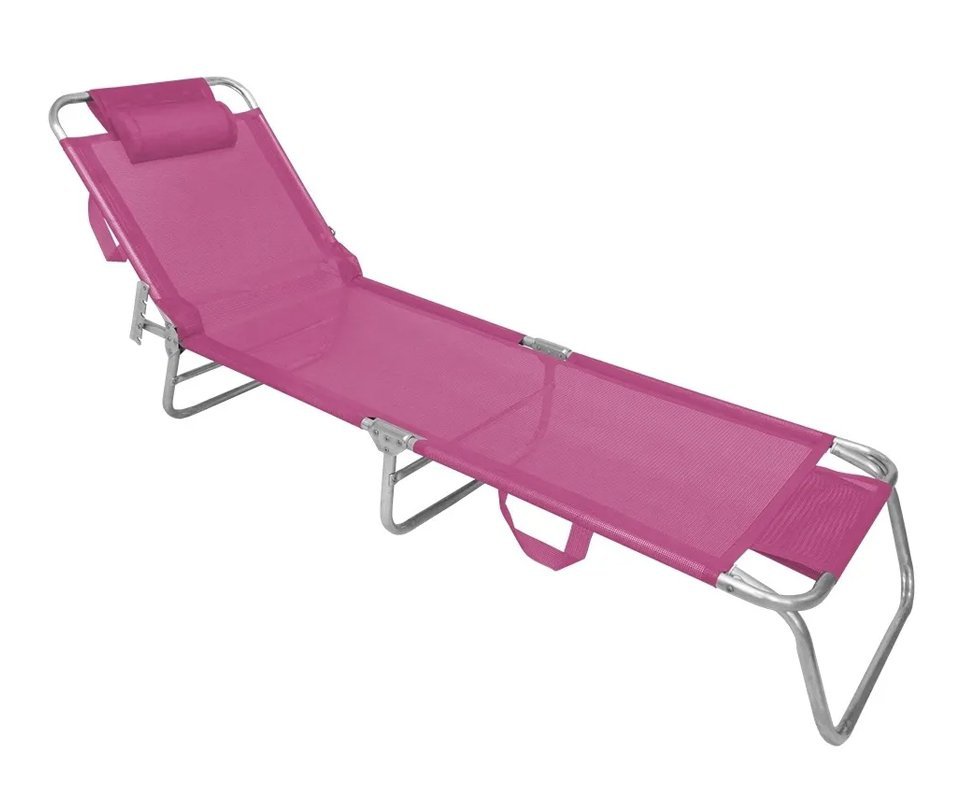Espreguiçadeira Em Alumino Zaka Master Pink