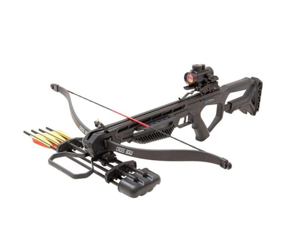 Kit Besta / Balestra Recurvo Premium 175lbs MK-XB25BK + Red Dot Mankung