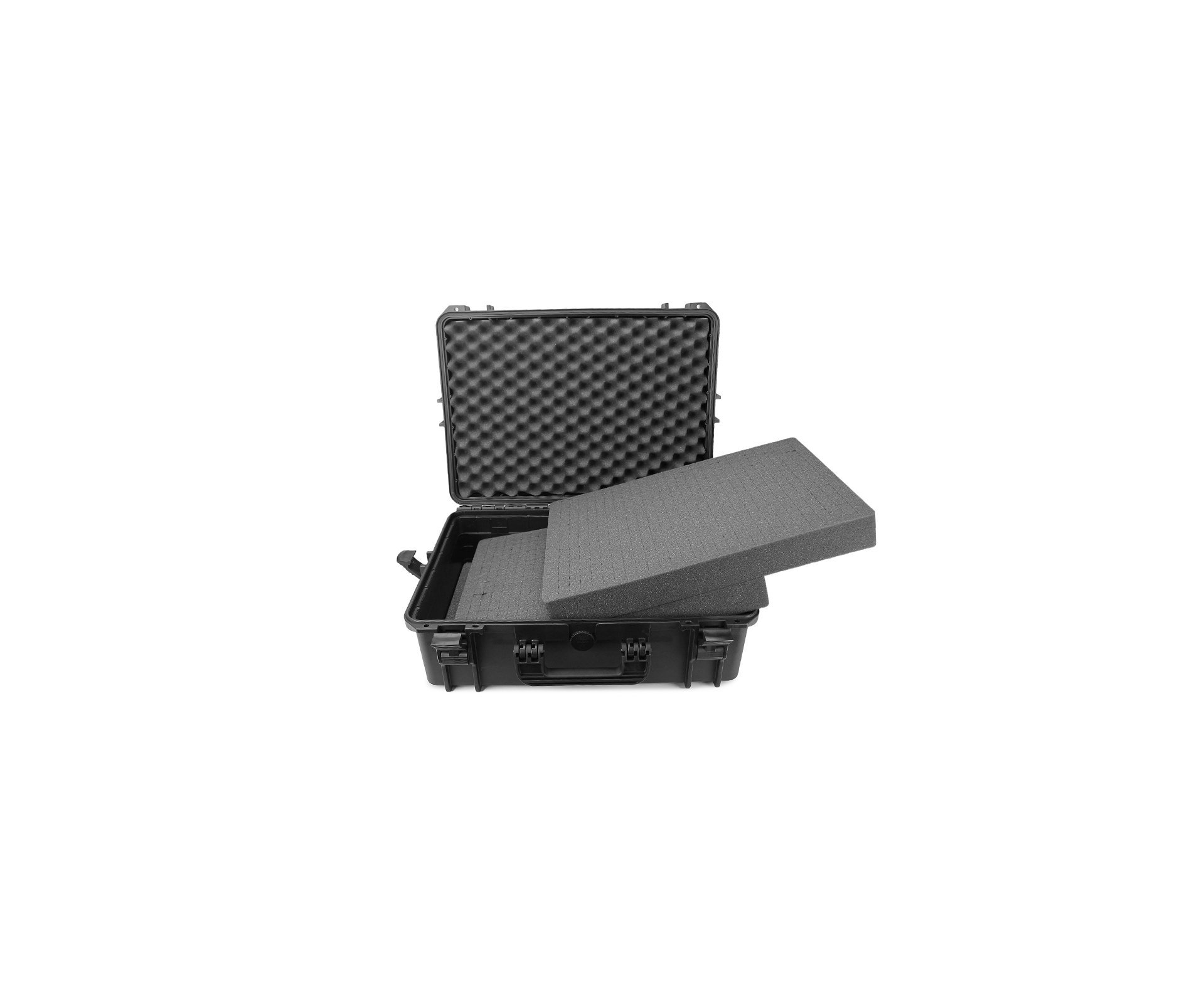 Case Caixa Estanque Rígida Deep Sea Grande Espuma Ajustavel - Plano