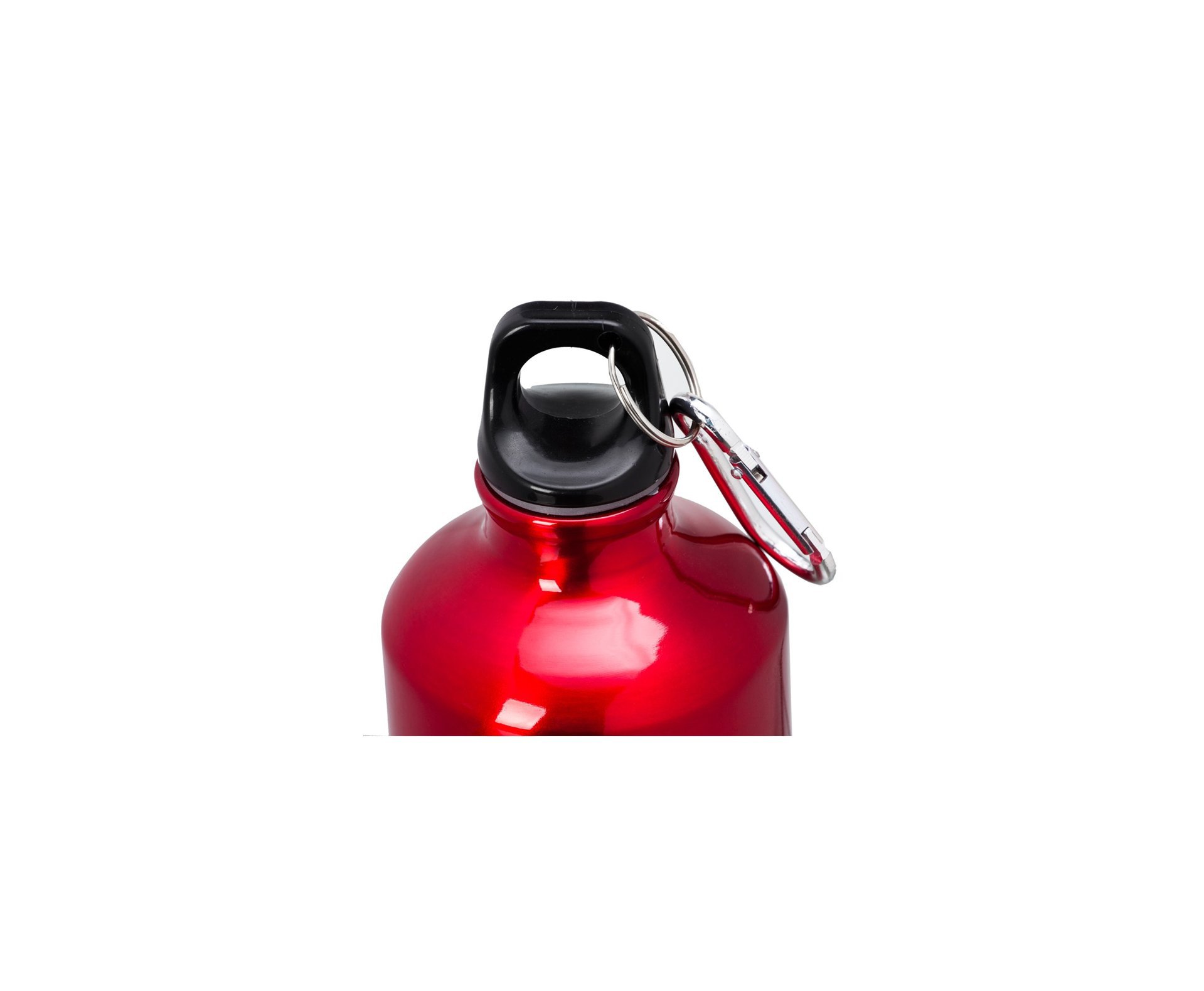 Garrafa Esportiva Vermelha De Alumínio 600 Ml - Guepardo