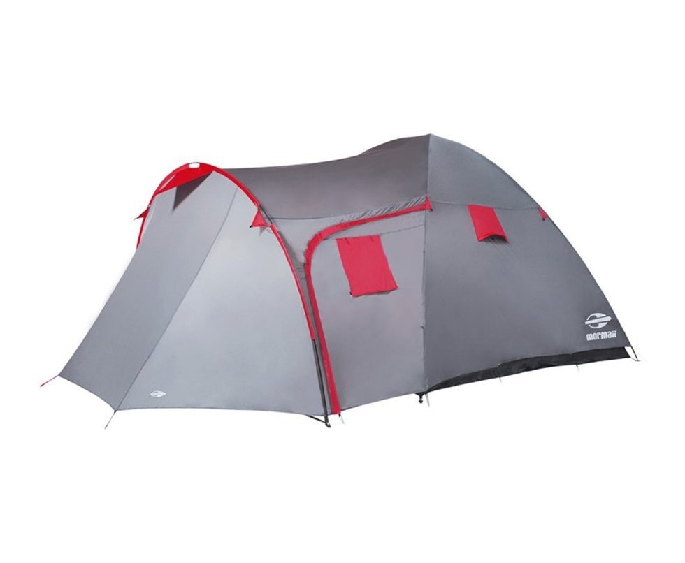 Barraca Villa 6 - Cinza E Vermelha - Mormaii