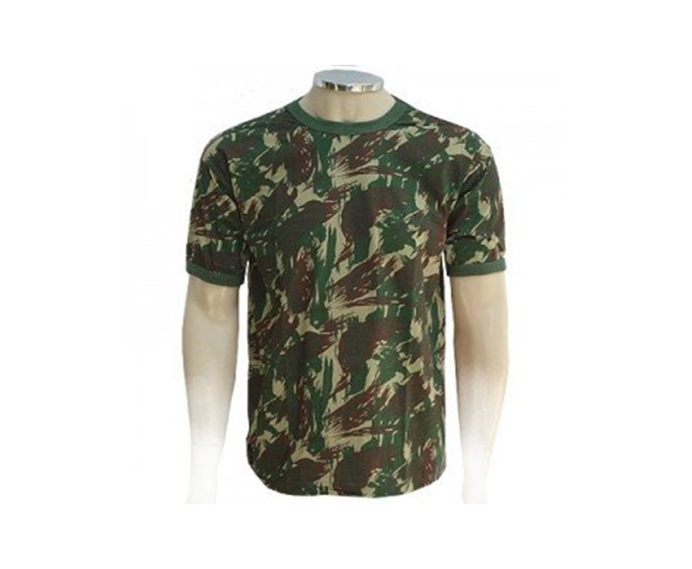 Camiseta Camuflada Padrão Eb Manga Curta - Gg