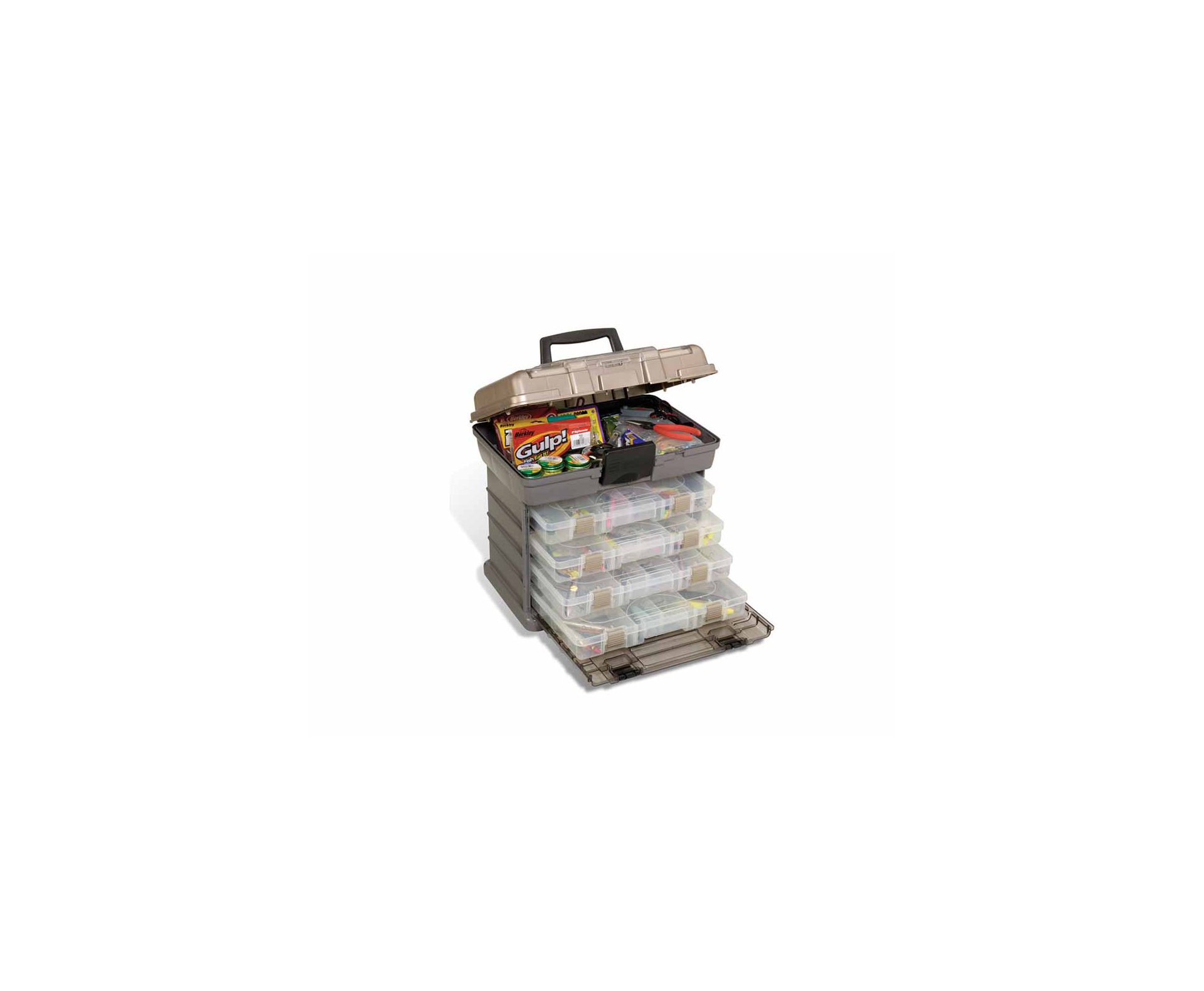 Caixa Para Pesca Plano Guide Series com 04 estojos 1374-01 - Plano