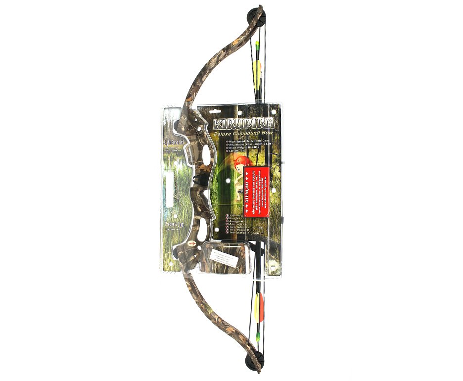 Arco Composto - 35 Libras - Camuflado - Kirupira