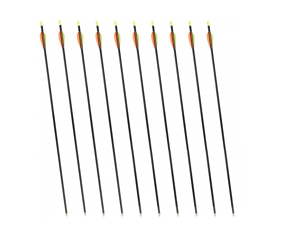 Conjunto De Flechas Para Arco - 10 Pçs - Nautika