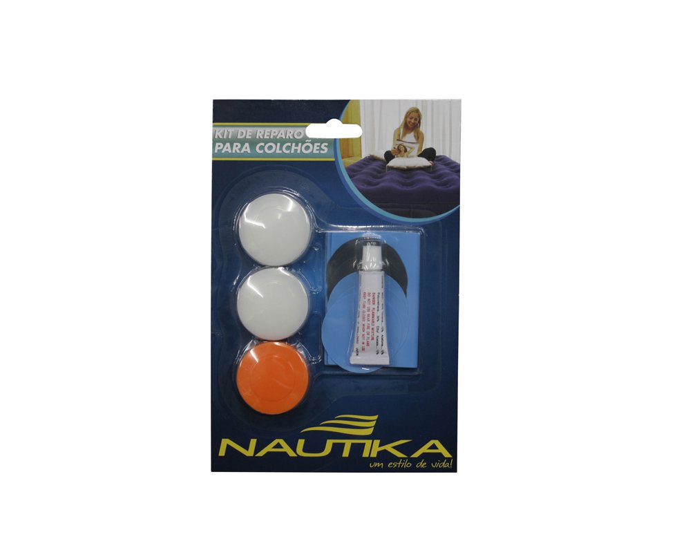Kit De Reparo Para Colchões Infláveis - Nautika