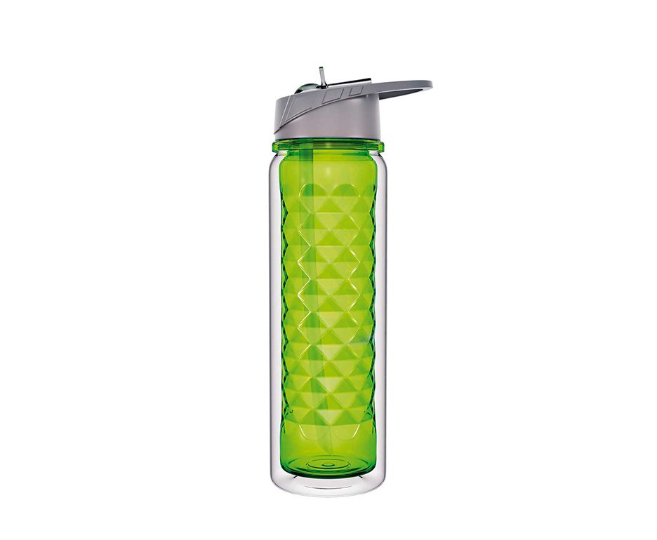 Squeeze Termico Enjoy Sports Plus Com Canudo - Invicta - Verde