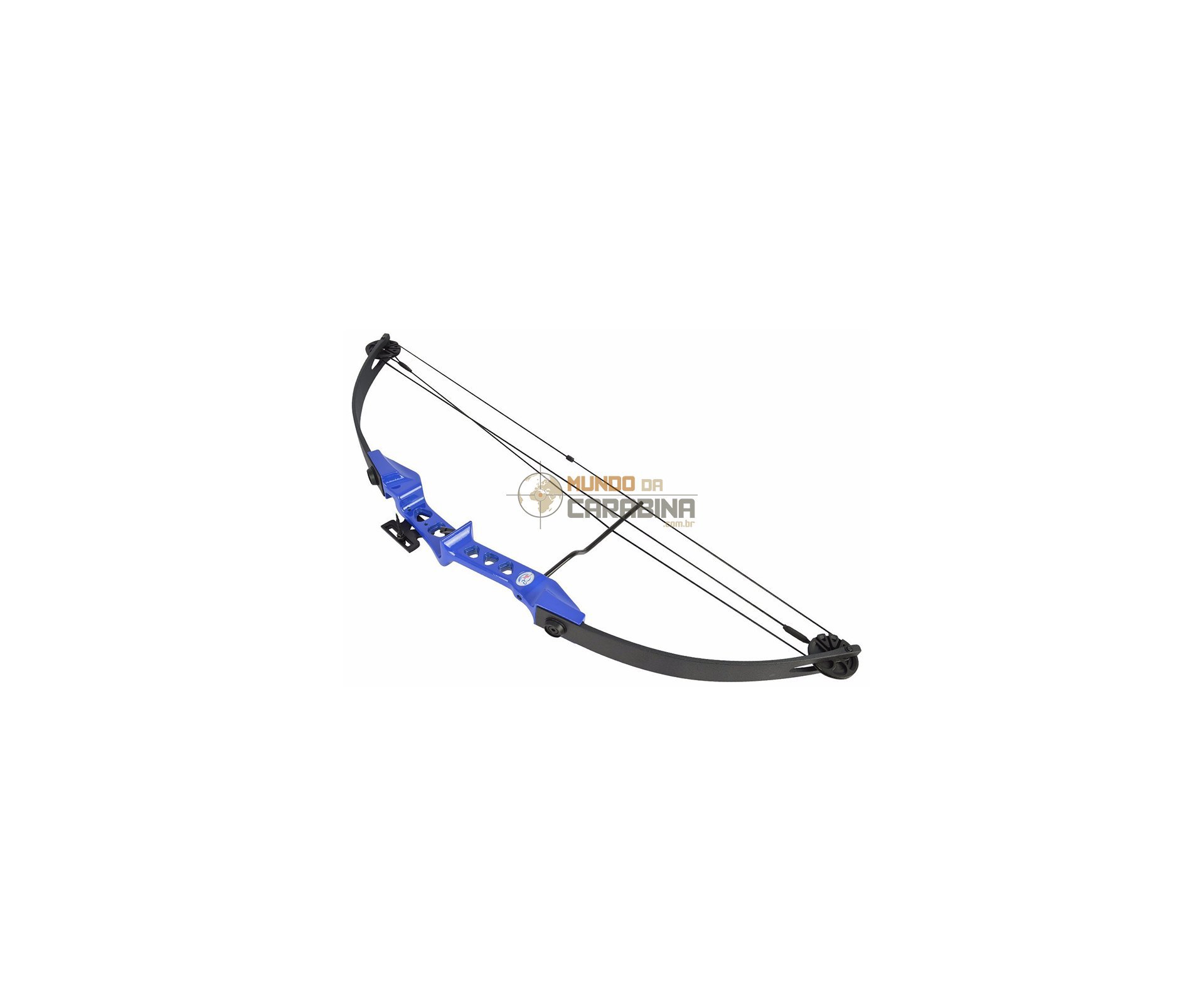 Arco Composto Compacto Mk-cb30bl - 29 Libras - Azul - Man Kung