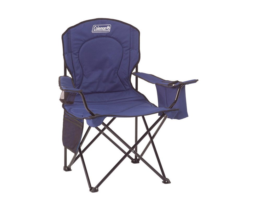 Cadeira Dobravel Com Cooler Azul - Coleman