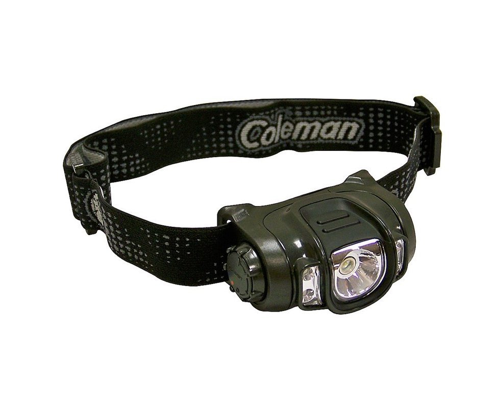 Lanterna De Cabeça Led Multicolor Preta - Coleman