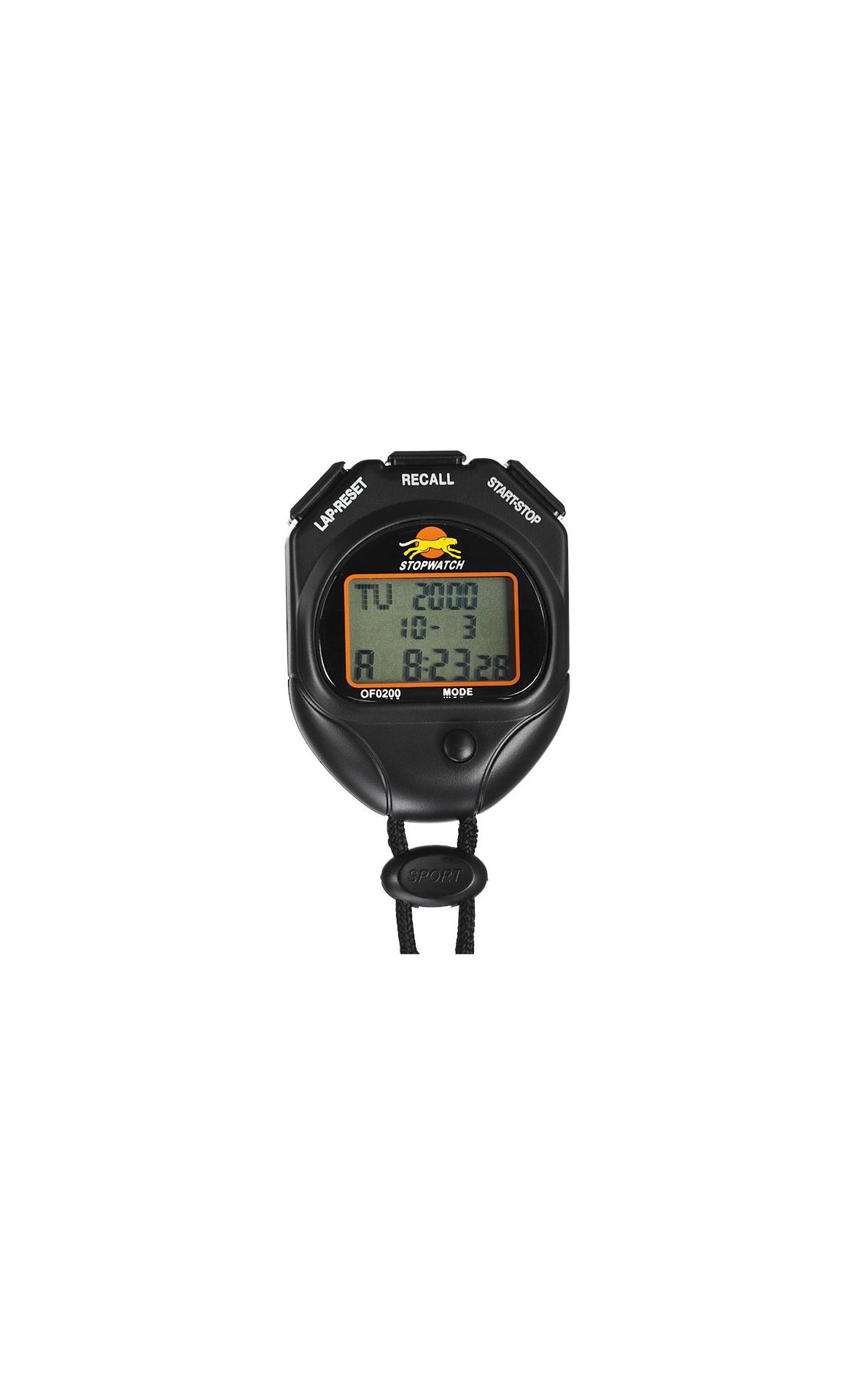 Cronometro Profissional Quartz Of0200 Guepardo