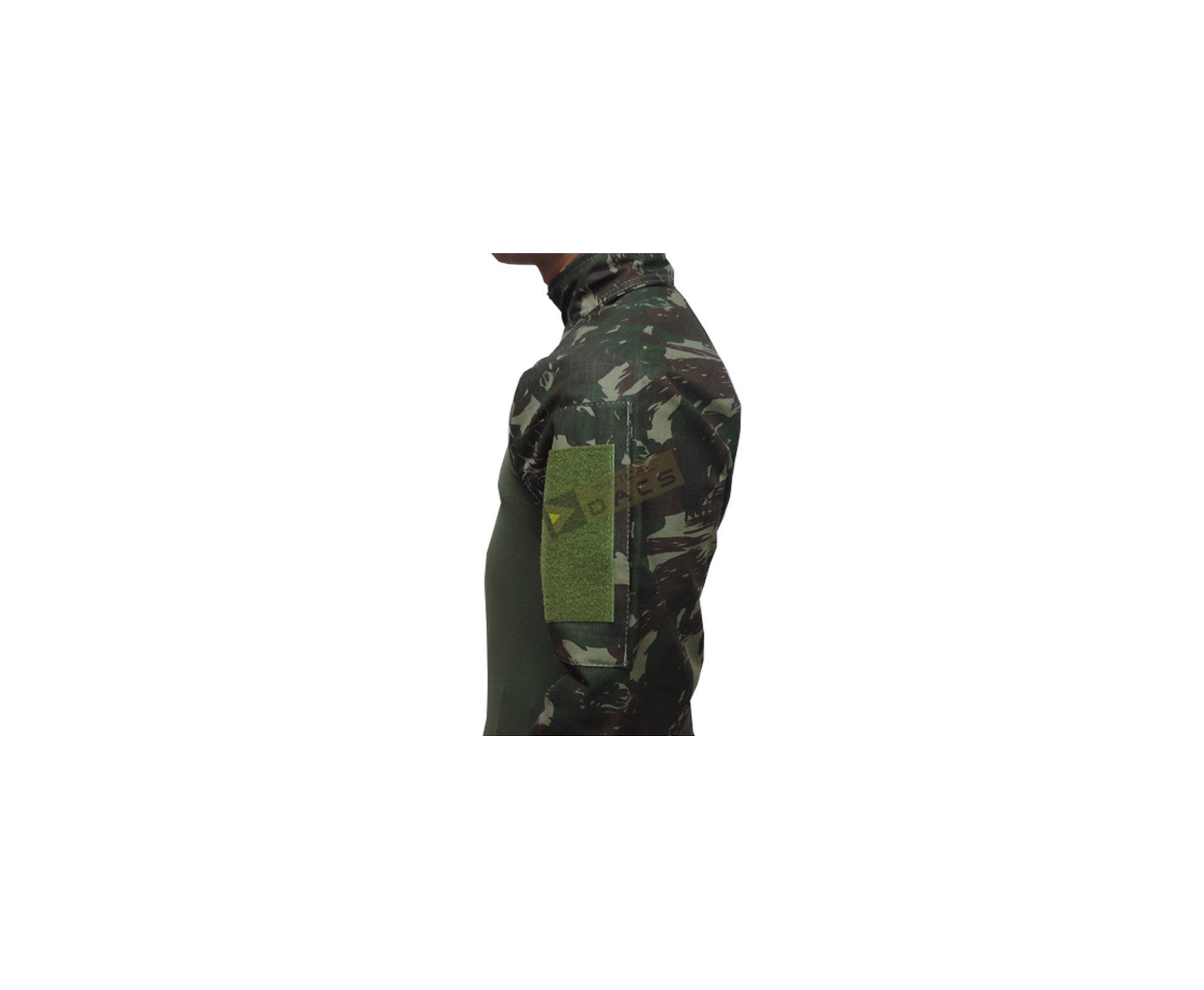 Camisa Combat Shirt Hrt - Camuflado Eb - Dacs - P