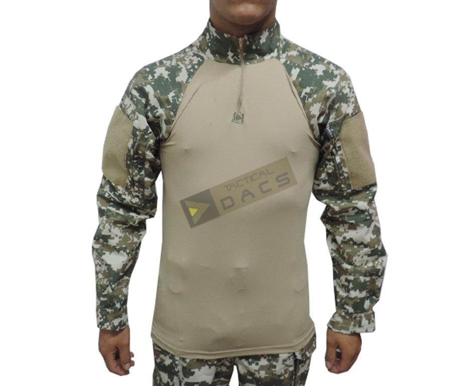 Camisa Combat Shirt Hrt - Digital Cerrado - Dacs - P