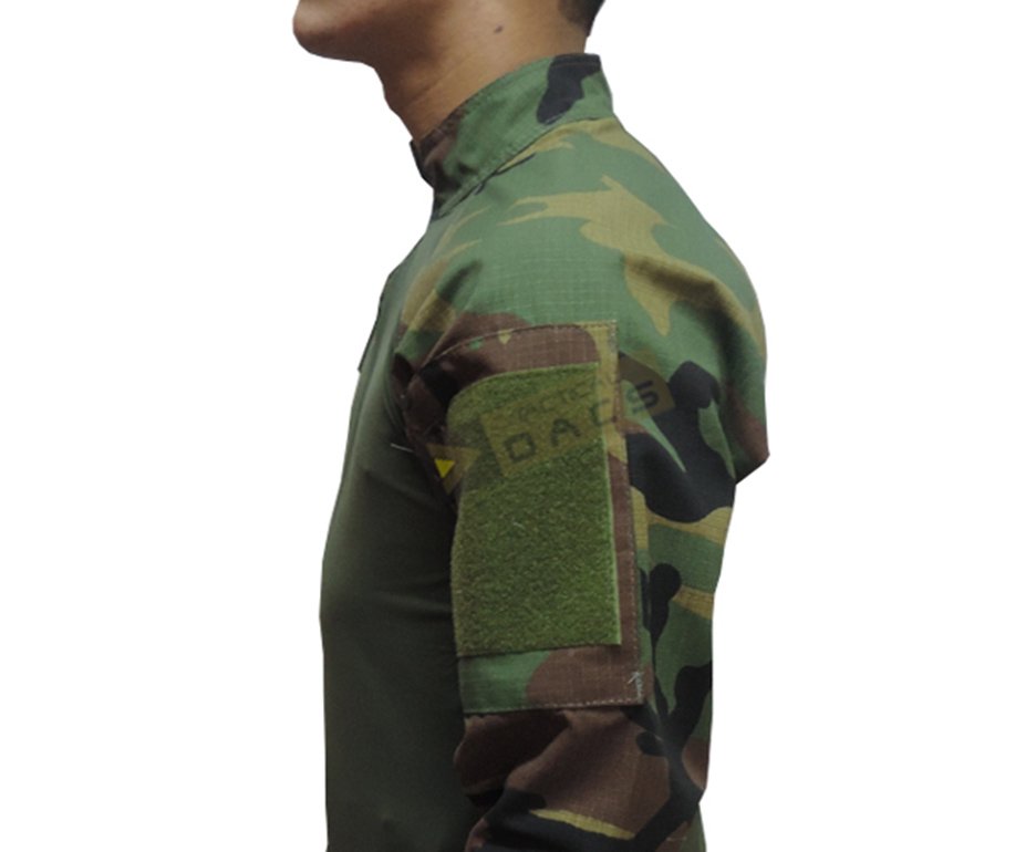 Camisa Combat Shirt Hrt  - Woodland - Dacs - P