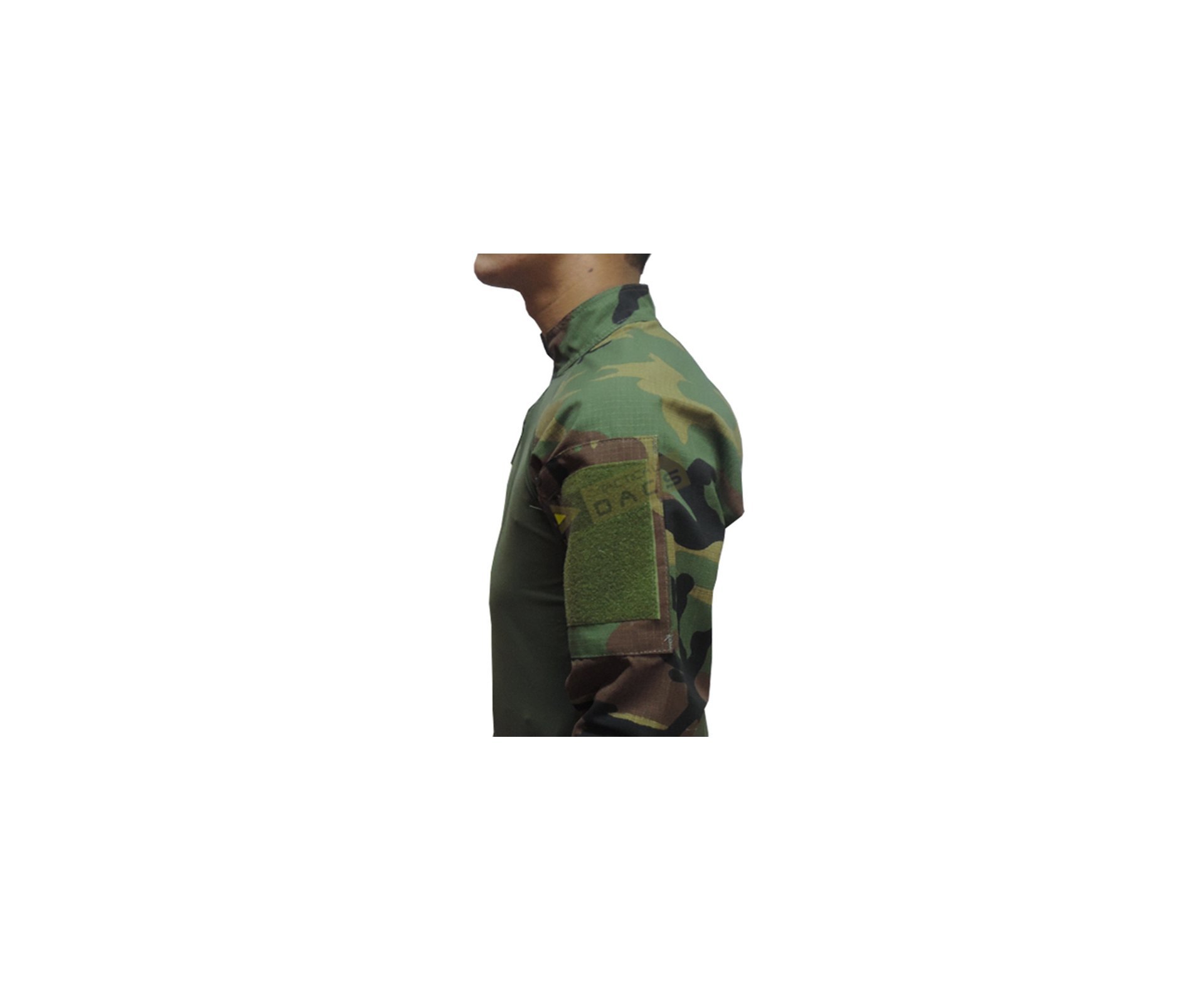 Camisa Combat Shirt Hrt - Woodland - Dacs - P
