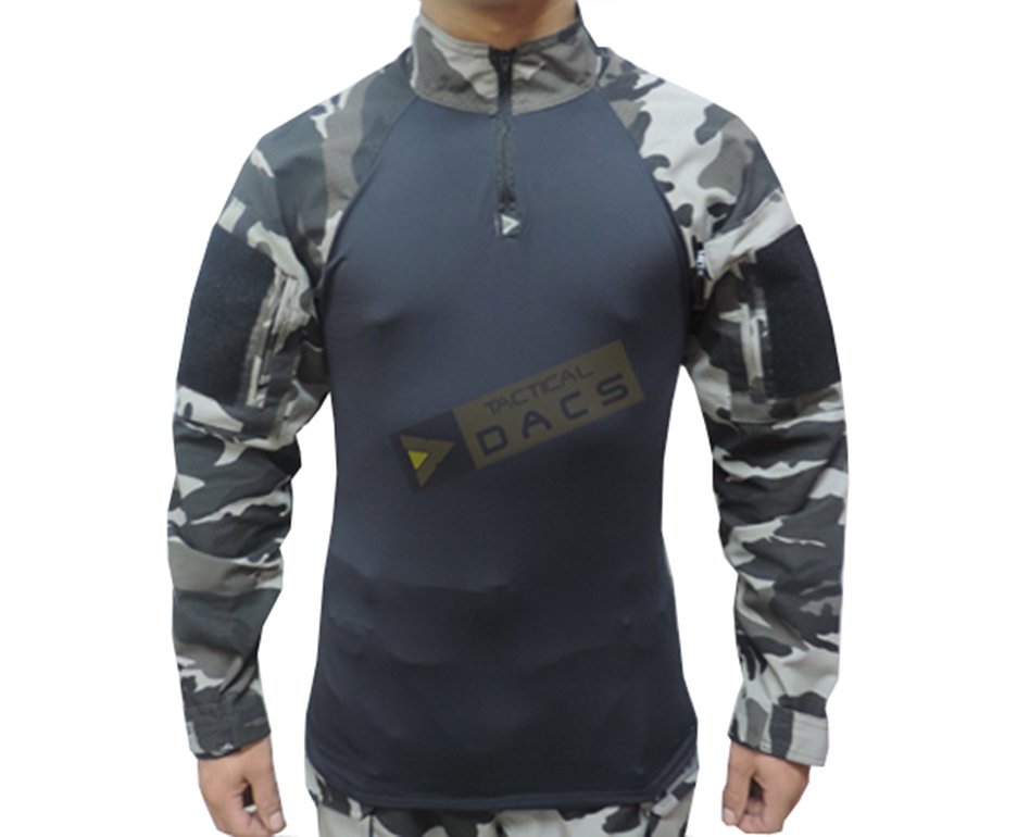 Camisa Combat Shirt Hrt - Urbano Black - Dacs - P