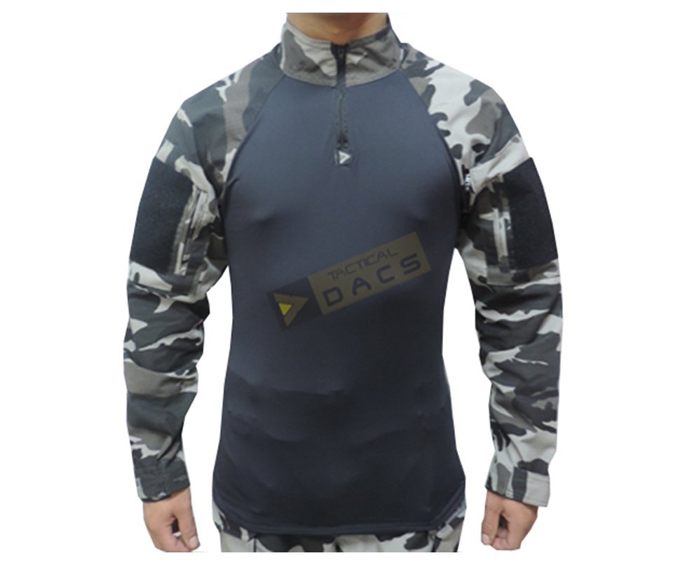 Camisa Combat Shirt Hrt - Urbano Black - Dacs - P