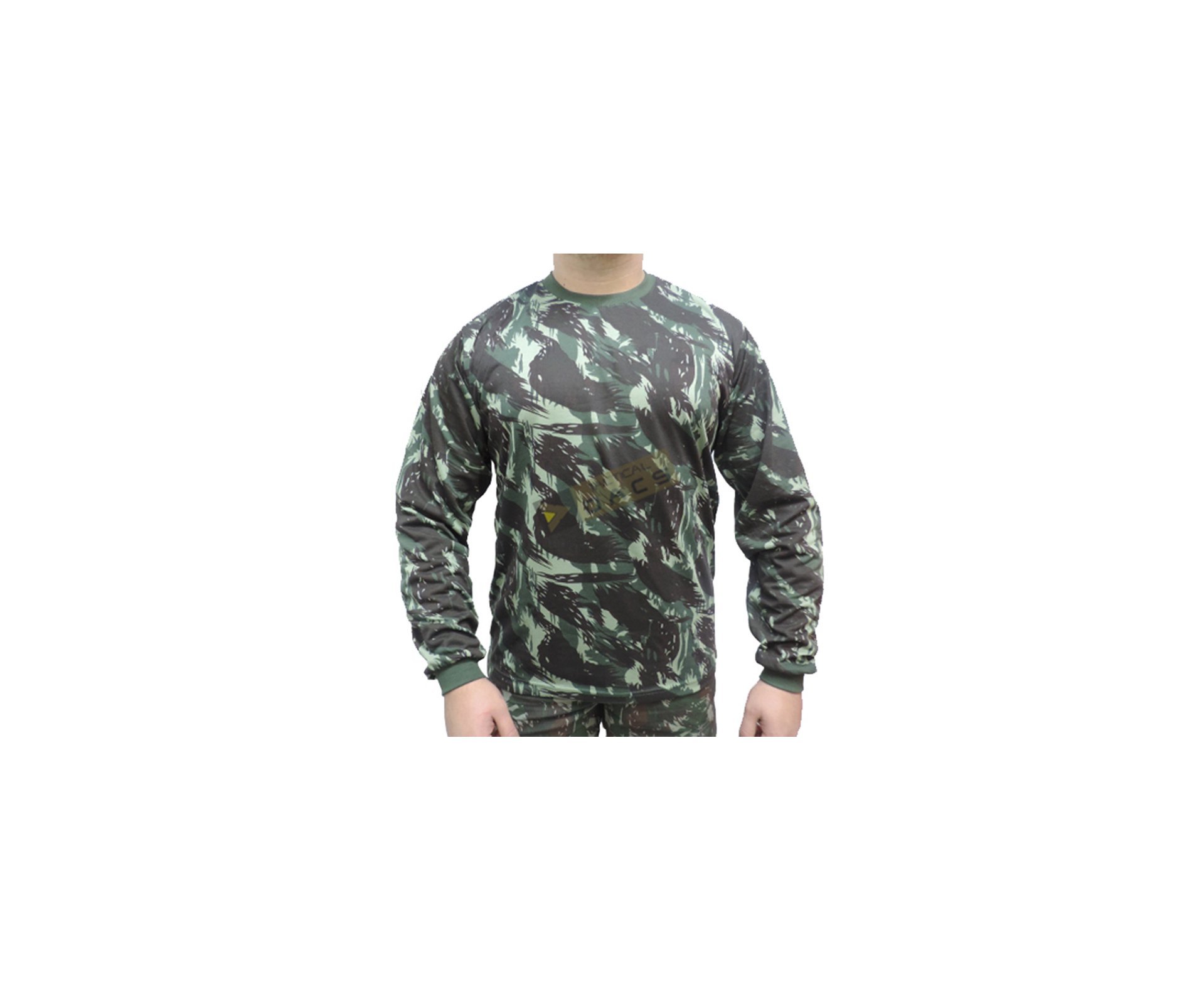 Camiseta Camuflada Padrão Eb Manga Longa Dacs - M