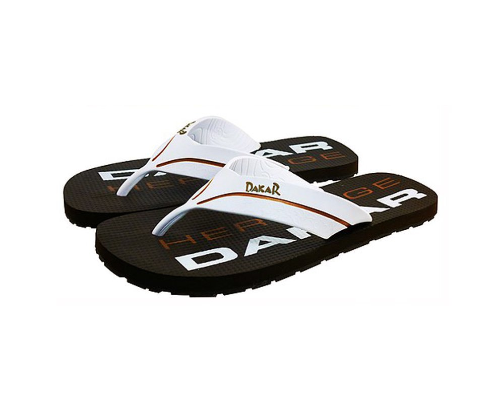 Chinelo Dakar Masculino Marron / Branco - Dakar - 37/38