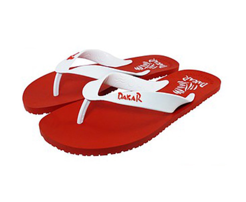 Chinelo Rally Vermelho / Branco - Dakar - 37/38