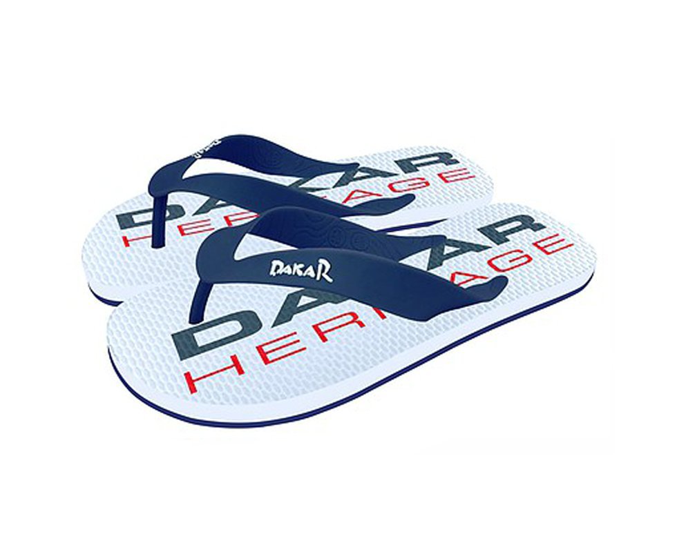 Chinelo Dakar Masculino Branco / Azul - Dakar - 37/38