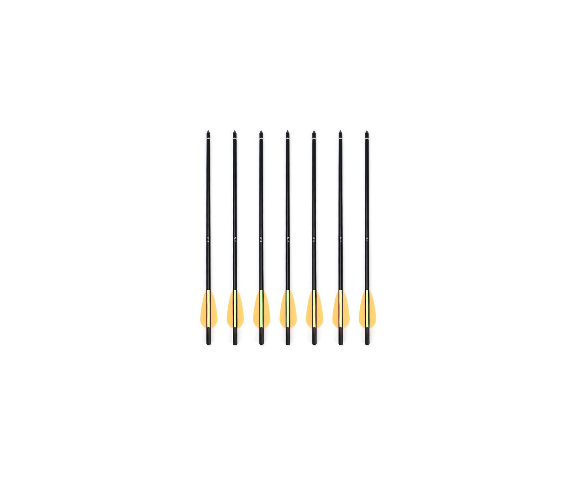Kit Com 6 Flechas Para Besta  40cm - Preta