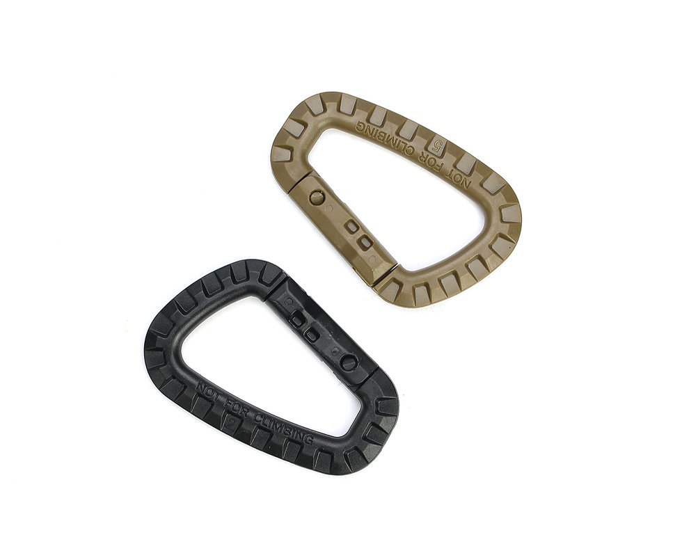 Mosquetão 02 Peças - Quick Tactic - Nautika