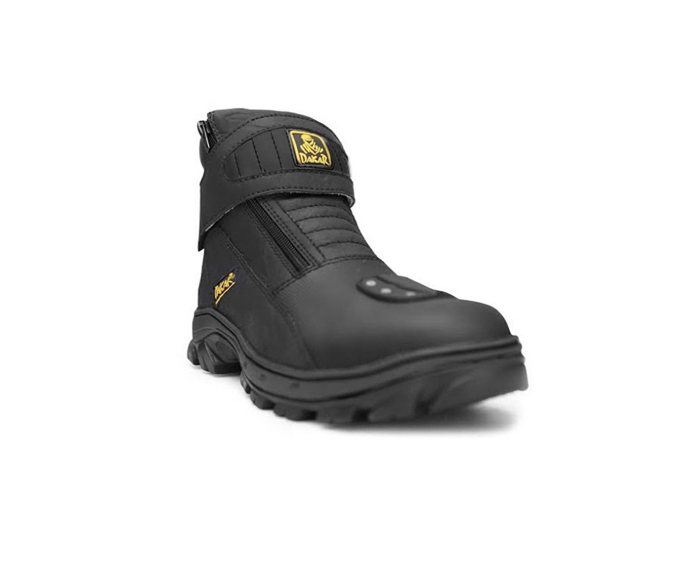 Bota Moto Accra - Preto Fosco - Dakar - 33