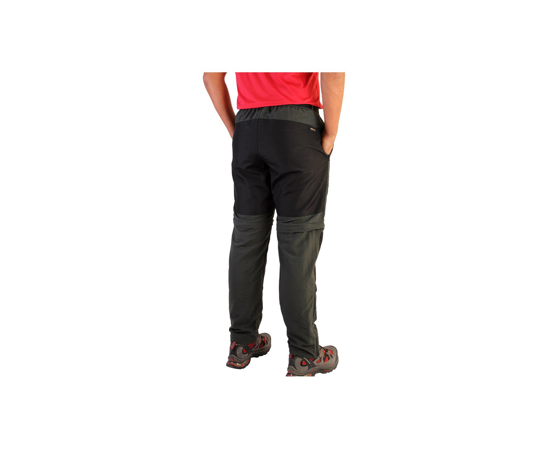 Calça-bermuda Pro Mountain Masculina Cinza Escuro/preto - Hard - P