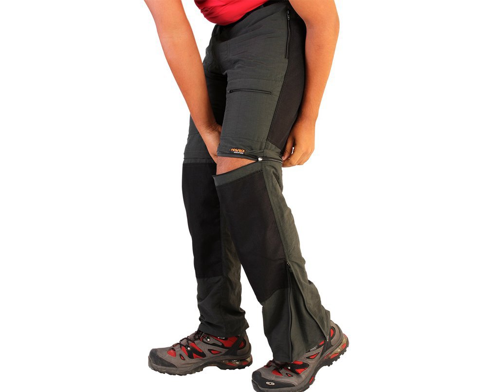Calça-bermuda Pro Mountain Masculina Cinza Escuro/preto - Hard - P