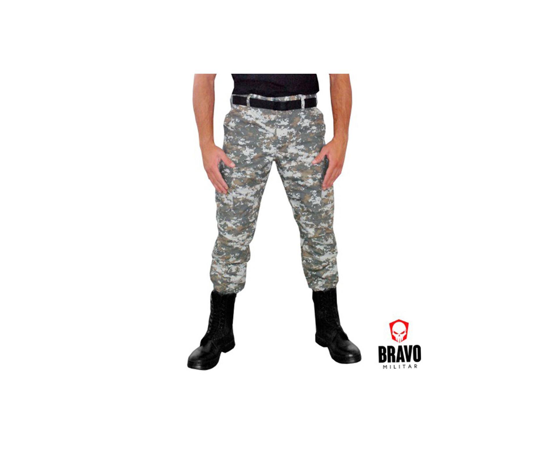 Calça Tatica Camuflada Army Combat Camuflado Digital - Bravo - 38