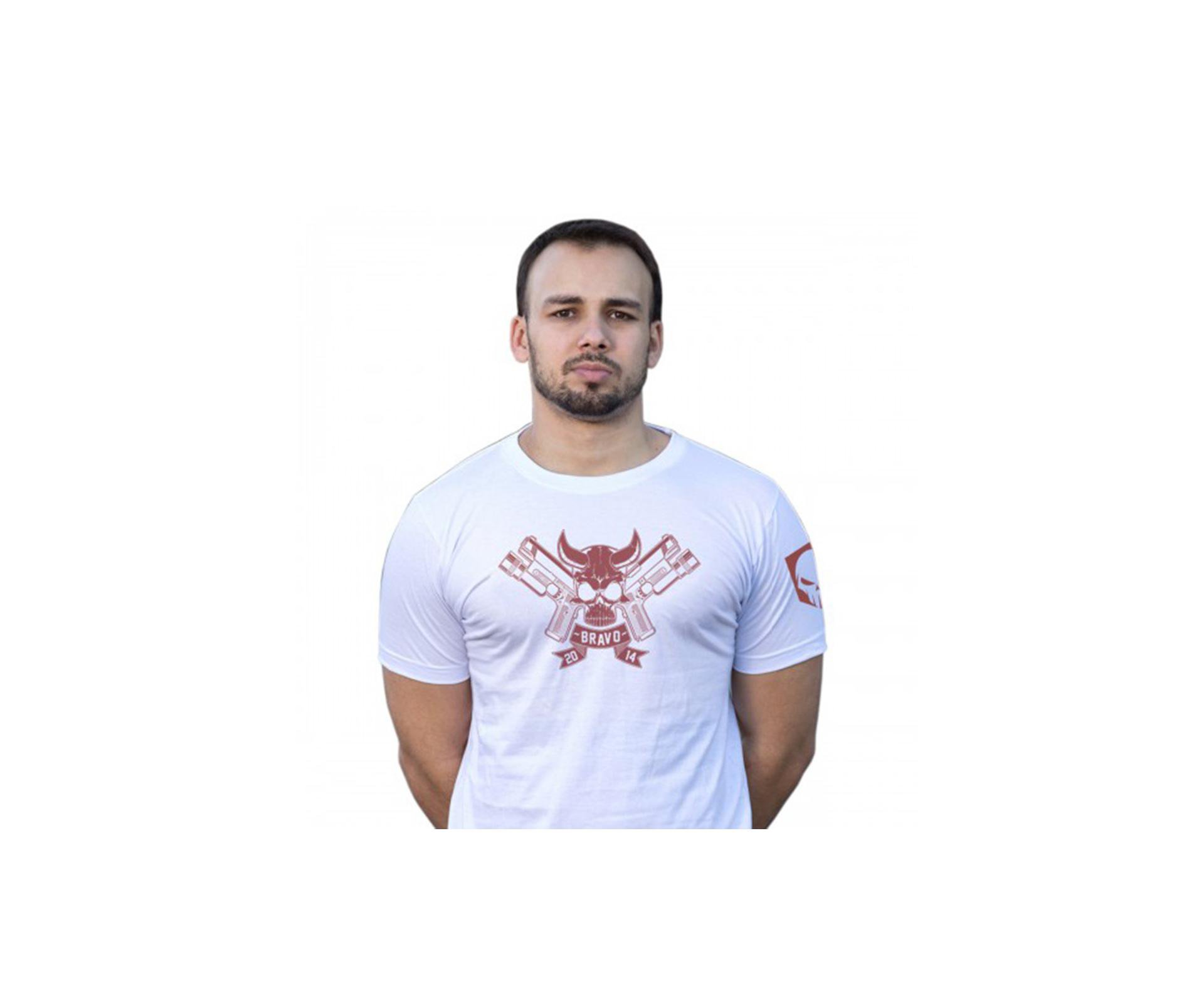 Camiseta Estampada Bravo Preta - Bravo - GG