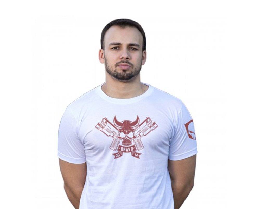 Camiseta Estampada Bravo Preta - Bravo - GG