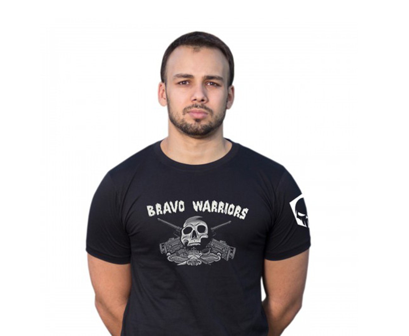 Camiseta Estampada Bravo Warriors Preta -  Bravo - M