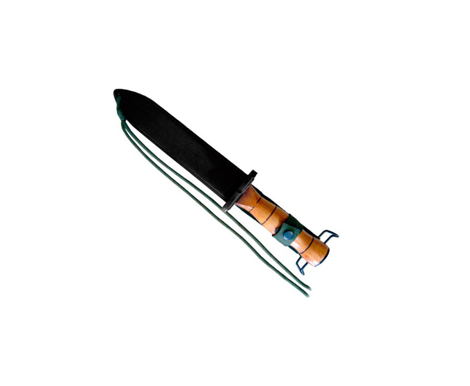 Faca Mk2 Com Bainha Cabo Em Madeira - Bravo