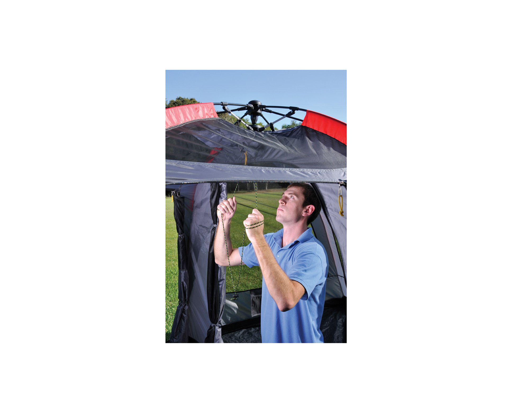 Barraca Automatica Spider 7 Pessoas 1200mm Coluna Dagua - Mor