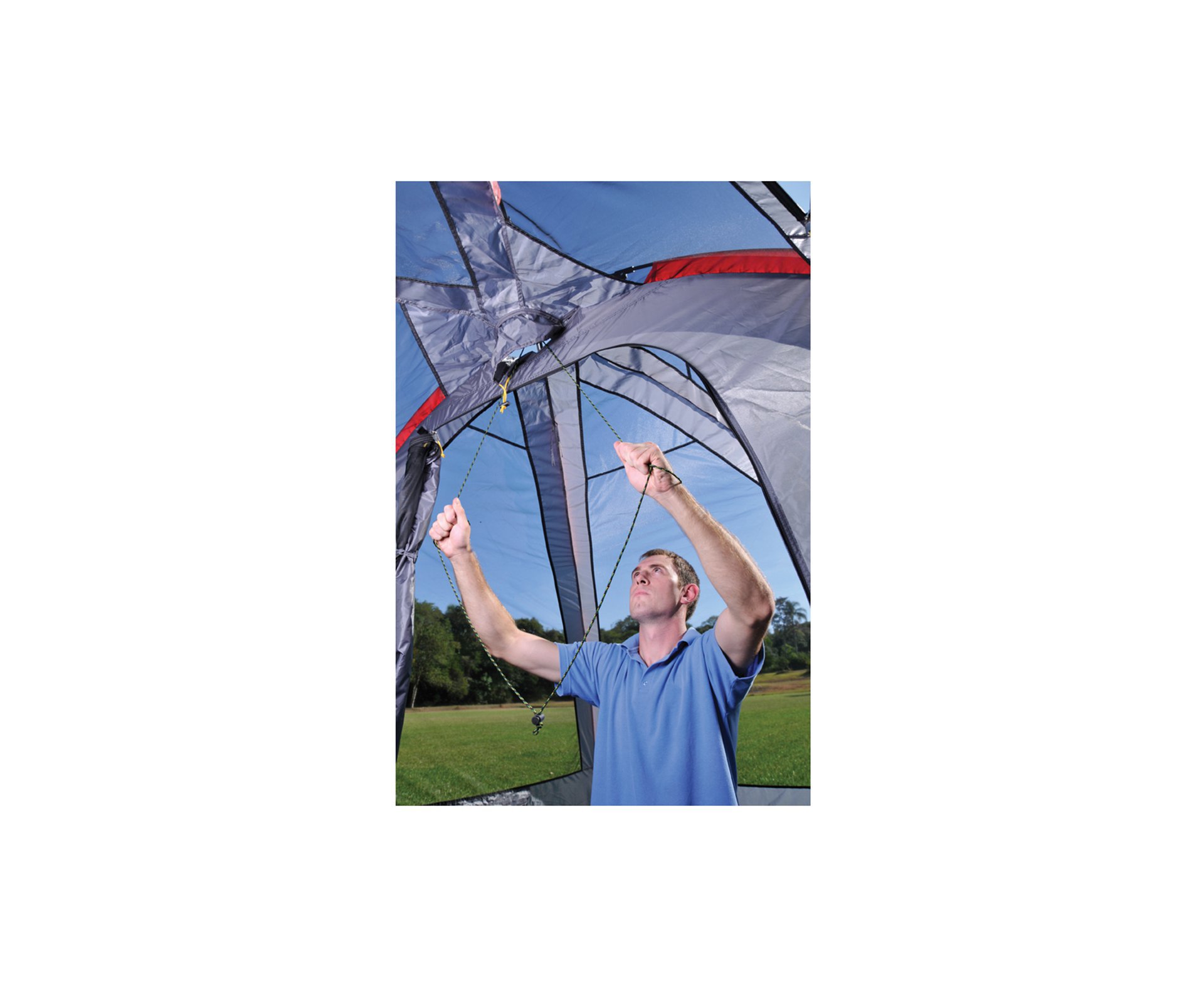 Barraca Automatica Spider 7 Pessoas 1200mm Coluna Dagua - Mor