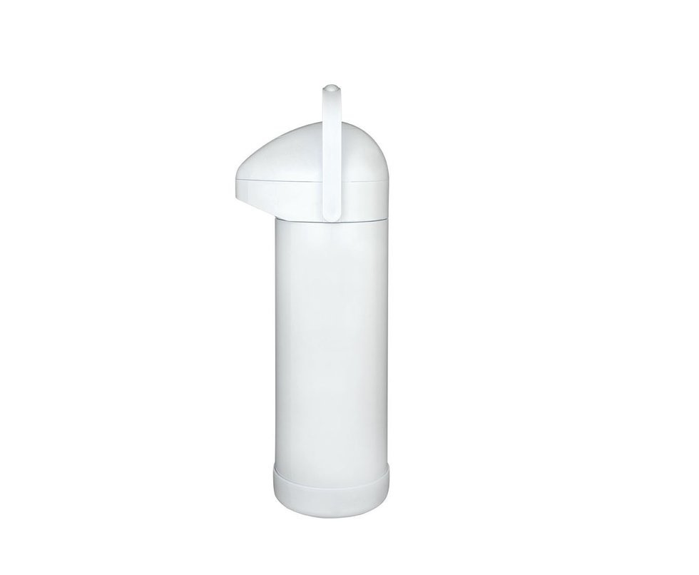 Garrafa Térmica De Pressão Nobile 1,0 Litro Branca - Mor