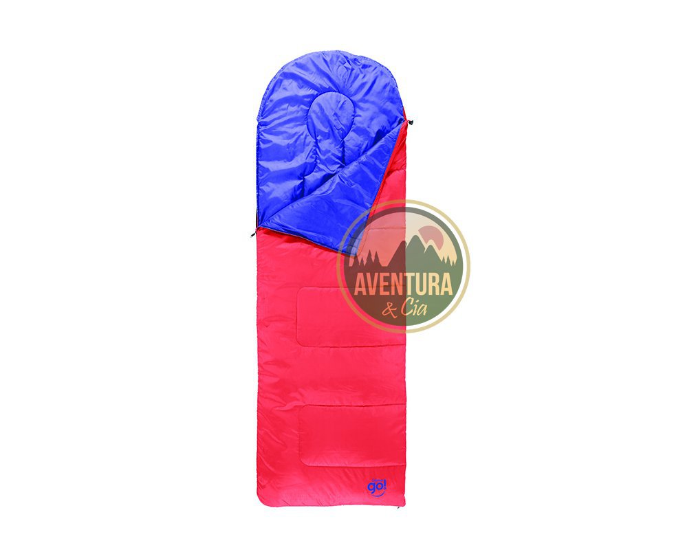 Saco De Dormir Coleman Go Fiesta Coral Com Capuz - Coleman