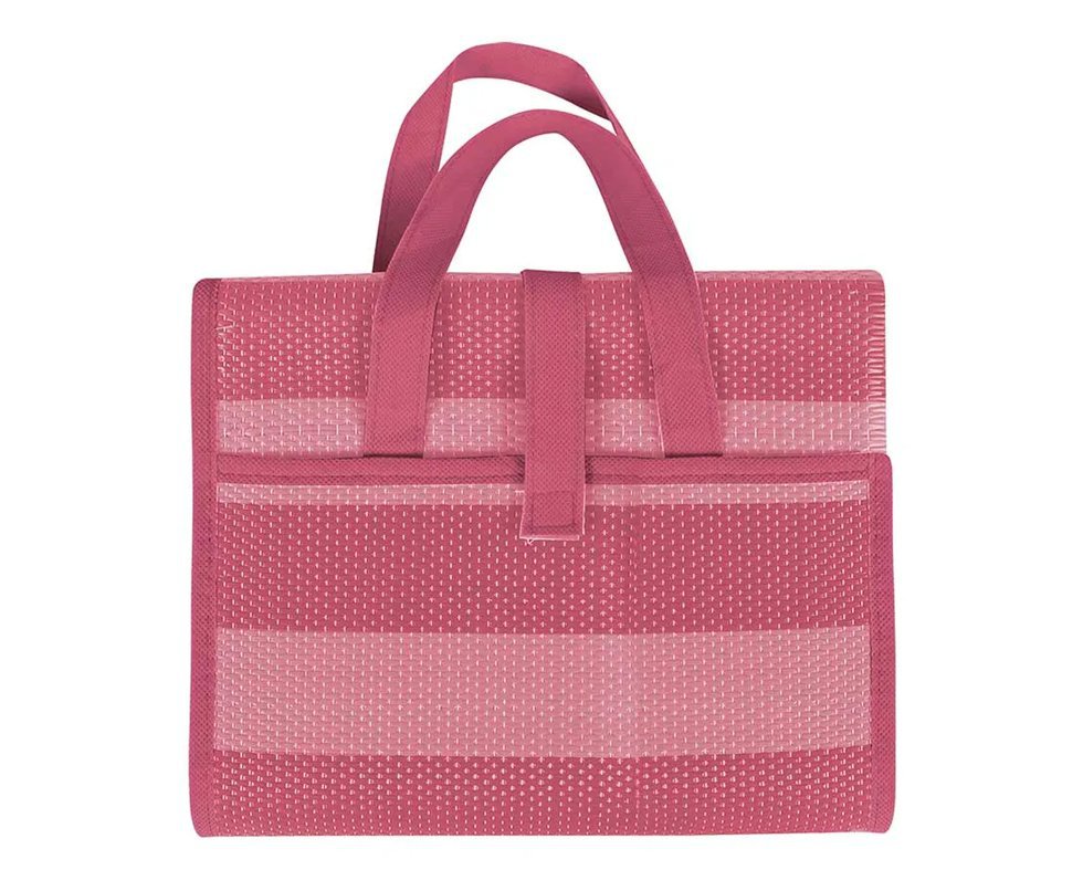 Esteira De Praia Casal 1,5 X 2,0 Rosa - Mor