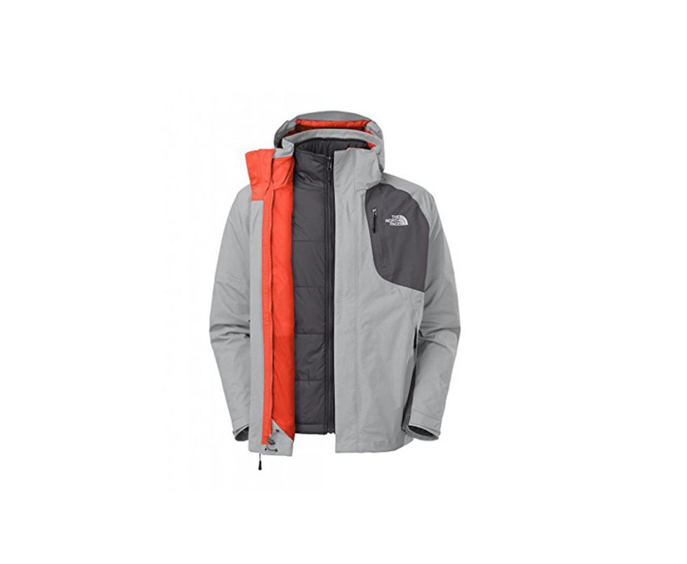 Jaqueta Carto Triclimate Masculina - Cinza Claro - The North Face - P