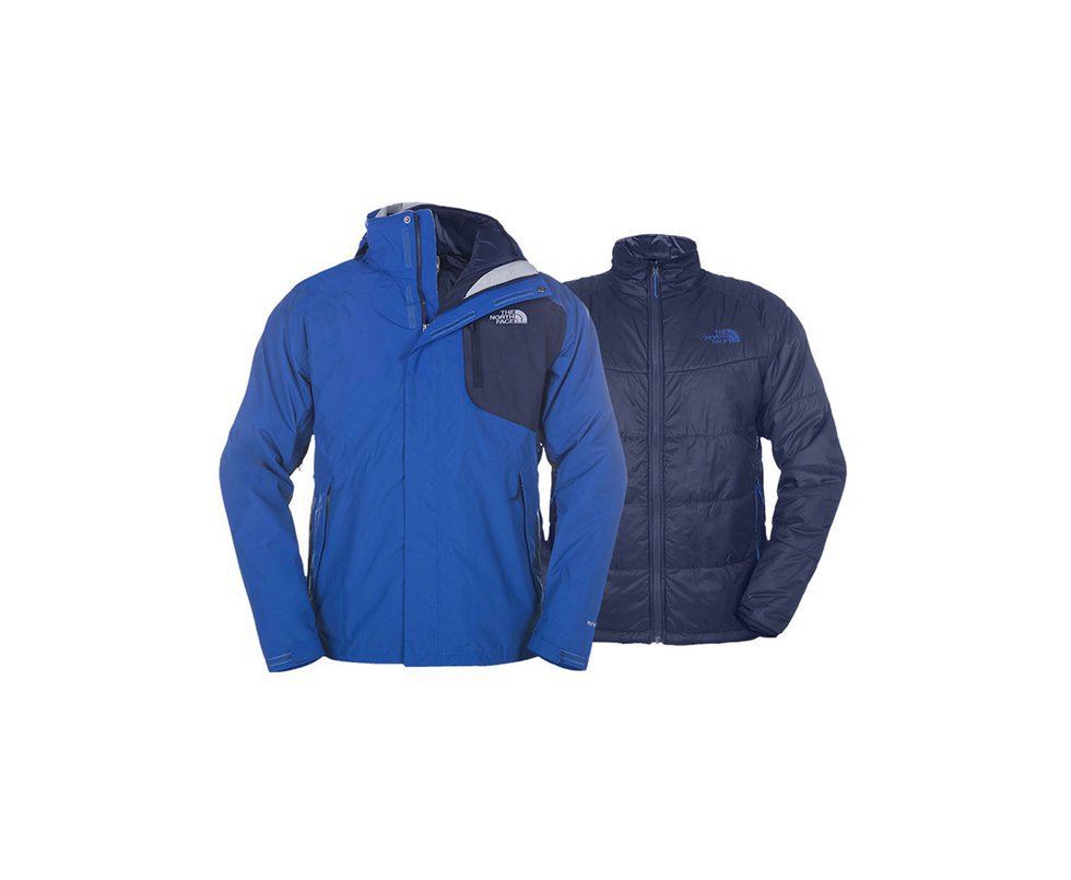 Jaqueta Carto Triclimate Masculina - Azul - The North Face  - P
