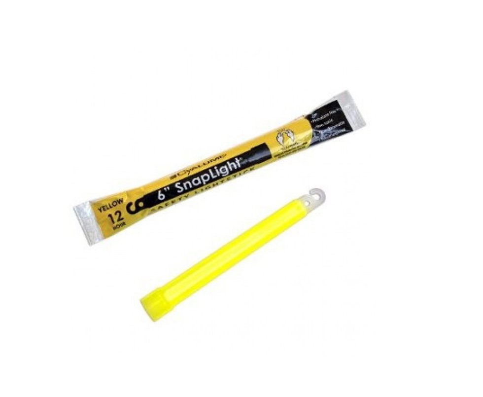 Bastão De Luz Química 6" Snaplight Amarelo - Cyalume