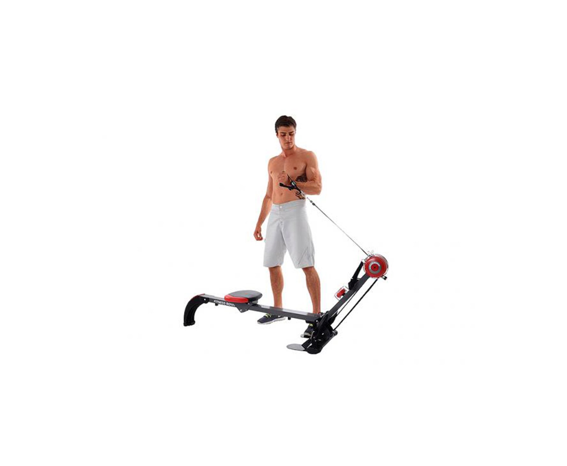 Aparelho Remador Fitness Life Zone Rower/fix-fit-15 - Fixxar